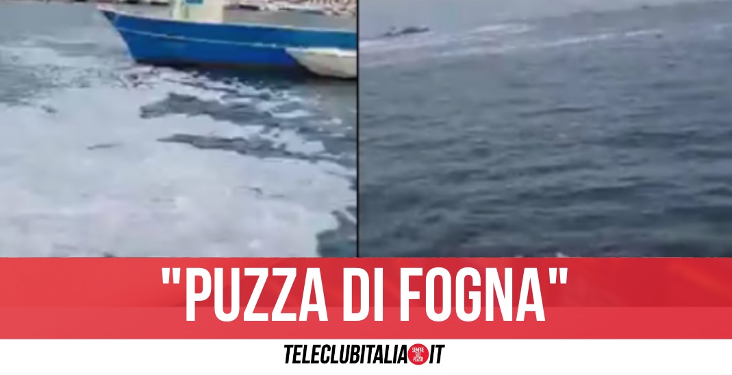 Napoli, schiuma bianca in mare a Mergellina: "È il secondo caso in 3 giorni"