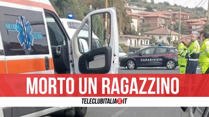 agerola morto 12enne caduta