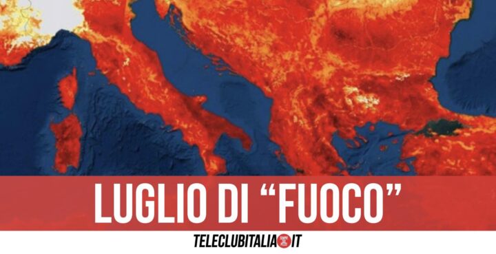 caldo campania luglio 2023