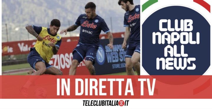 dimaro teleclubitalia ritiro napoli