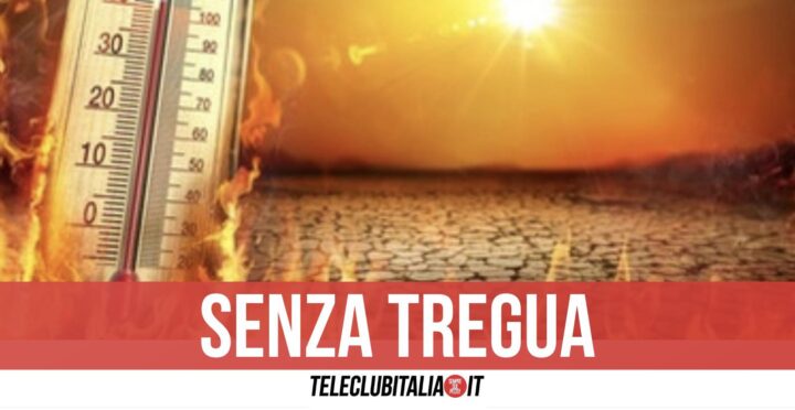 ondata di calore mercoledì 26 luglio