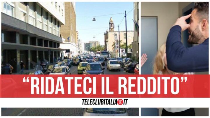 reddito di cittadinanza inps proteste napoli