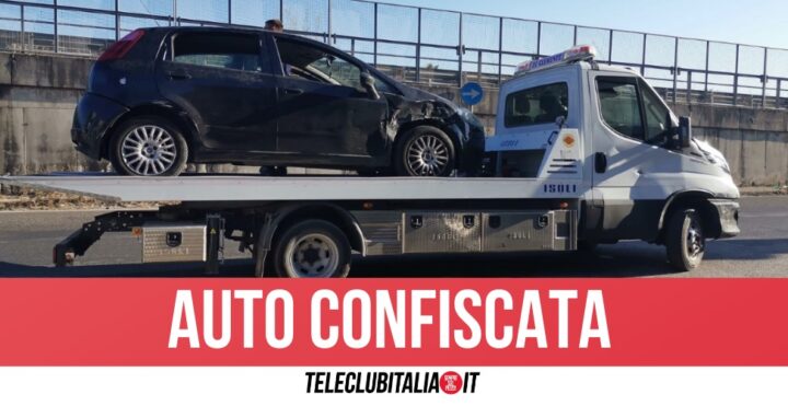 Giugliano, Polizia locale in azione: inseguimento sulla circumvallazione