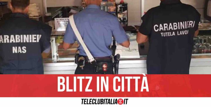 Alimenti illegali e lavoratori in "nero", blitz tra Giugliano e Qualiano