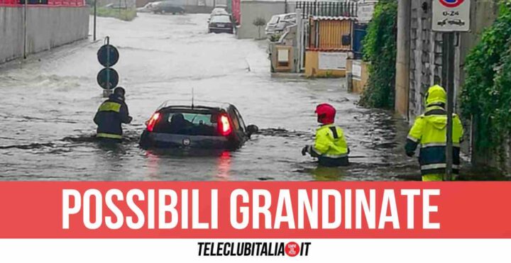 Campania, è allerta meteo: pioggia e temporali nelle seguenti zone