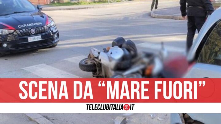 scooter 17enni fuga monteruscello denunciati