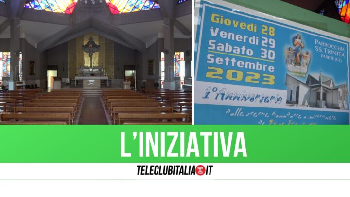 Parete, Madonna che scioglie i nodi: tre giorni di festa alla Ss. Trinità