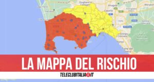 campi flegrei zona gialla zona rossa