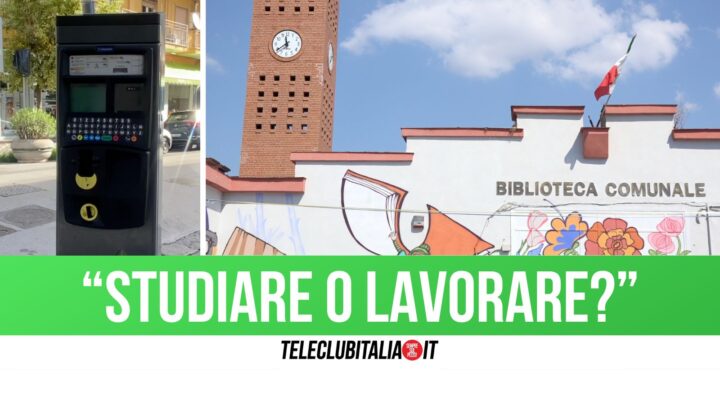 Giugliano, sosta a pagamento nei pressi della biblioteca: la proposta di "Uniti per il territorio"