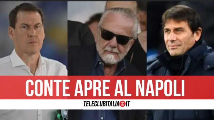 Conte apre al Napoli: "Nel percorso possono succedere tantissime cose"