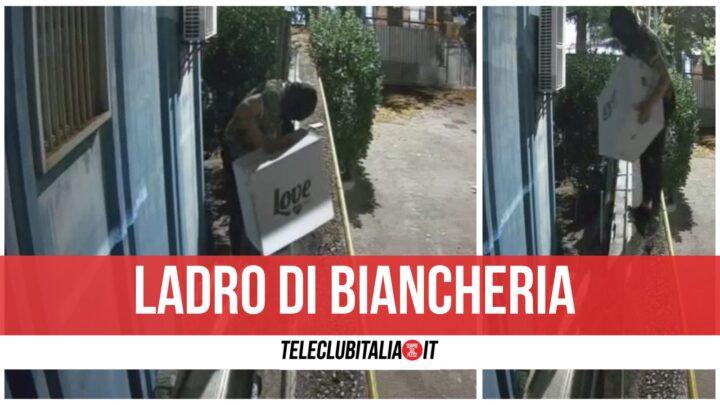 Casandrino, ladro di biancheria in azione: furto sventato dalla Union Security