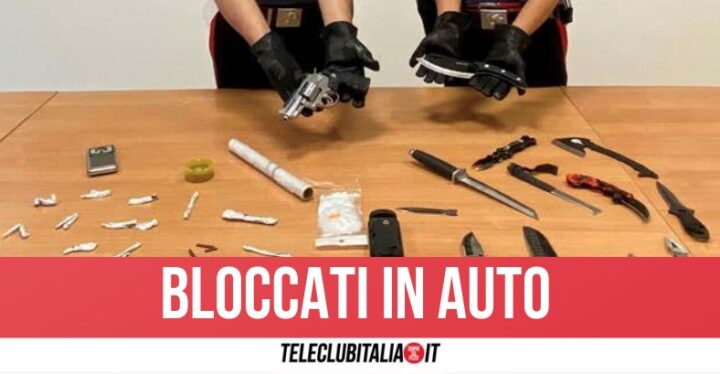 Marcianise. Droga, pistola e coltelli: due giovanissimi in manette dopo il controllo 