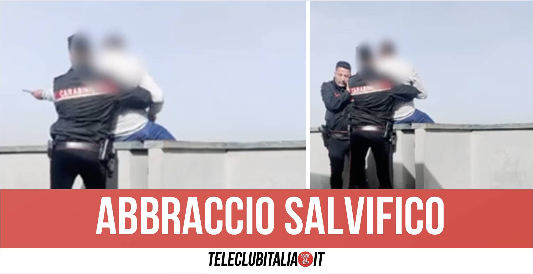 Giugliano, uomo minaccia di buttarsi dal Municipio: salvato dai Carabinieri