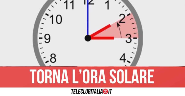 Ora solare 2023, stanotte si cambia: a che ora spostare le lancette