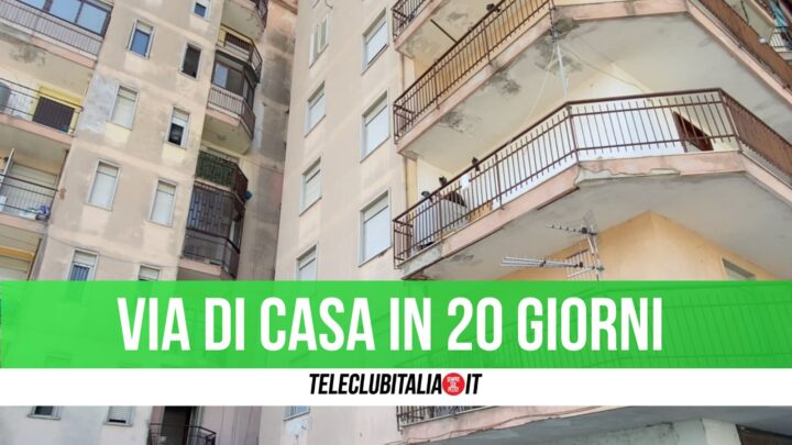 Edificio inagibile in via bosco Casacelle a Giugliano, quaranta famiglie fuori di casa entro venti giorni