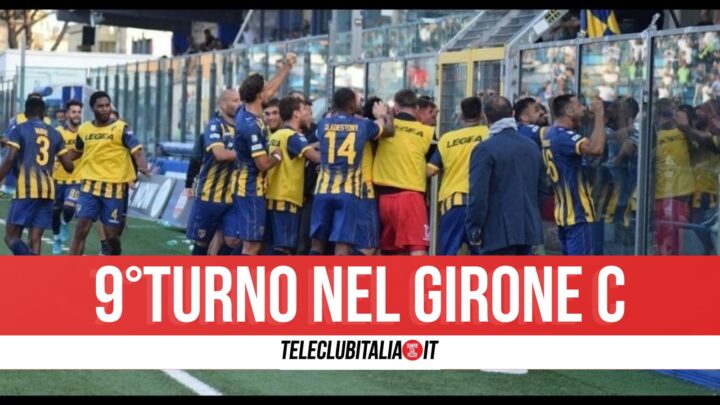 9°Turno nel girone C. Giugliano ospita il Potenza, Doppio derby campano