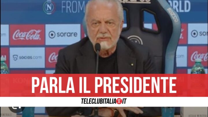 A tutto De Laurentiis: Conte, Giuntoli,Supercoppa,Osimhen