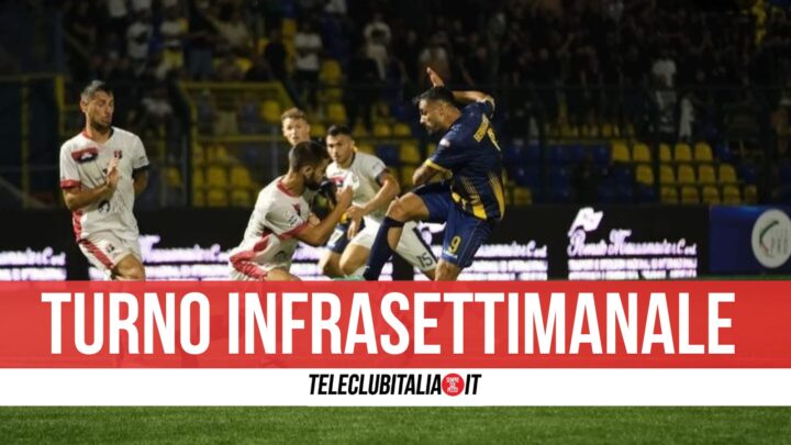 Cade la Juve Stabia, balzo Avellino, Benevento stasera per la vetta