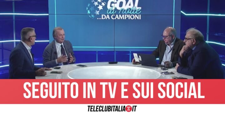 Successo per "Goal di notte da Campioni" in onda su Teleclubitalia (canale 77)