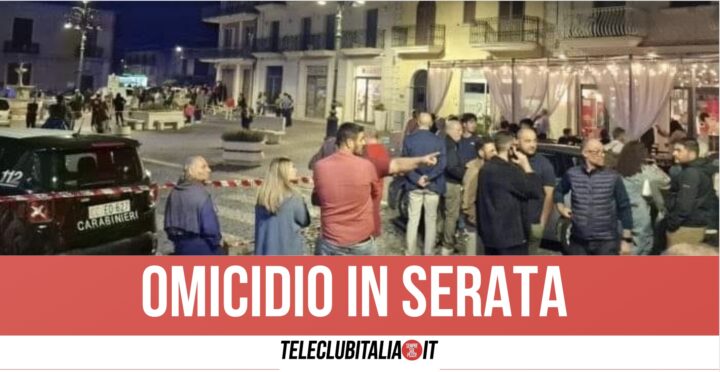 Spari a Grottaminarda, 46enne ucciso tra la folla: fermato presunto killer