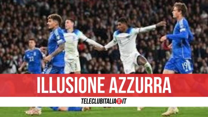 Troppa Inghilterra per una buona Italia: finisce con due gol di scarto