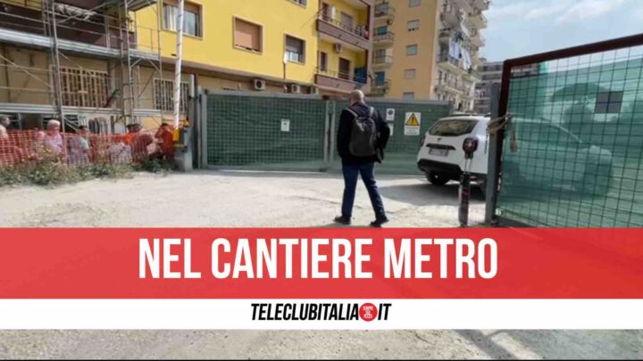 morto cantiere metropolitana napoli