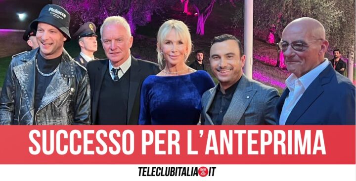 Trudie Styler e Sting all'anteprima del docu-film a Napoli: "Il futuro è qui"