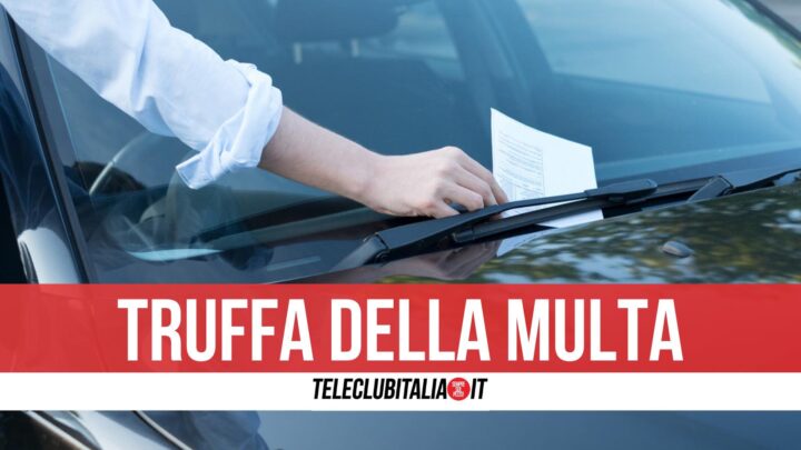 truffa della multa napoli