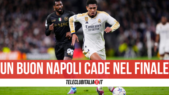 Un buon Napoli si arrende solo nel finale ai colpi del Real di Bellingham