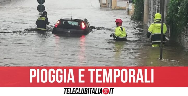 Campania, nuova allerta meteo nelle seguenti zone