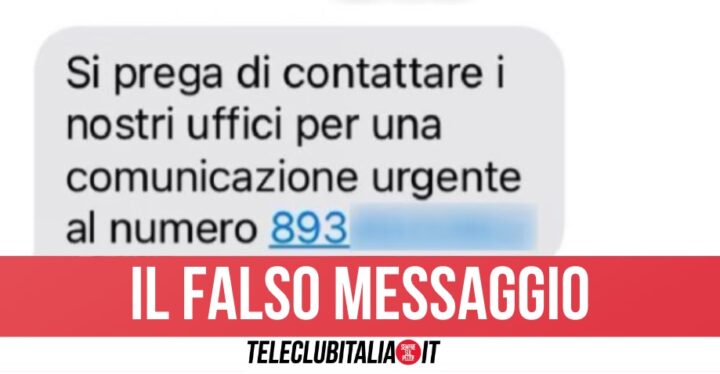 Campania. “Chiama per un lavoro”, il falso sms: attenti alla truffa