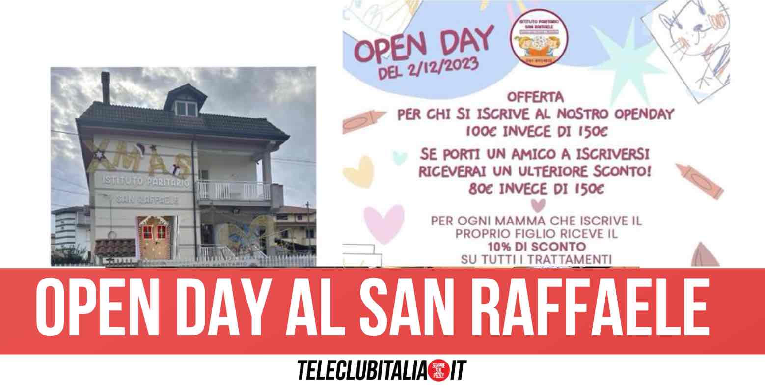 Giugliano, sabato open day all'Istituto San Raffaele