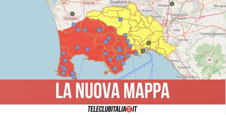 Campi Flegrei, definita l'area rossa per il bradisismo: coinvolti 85mila persone e 15mila edifici