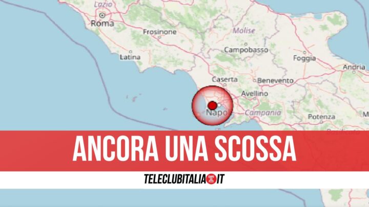 Napoli, tre scosse di terremoto tra Campi Flegrei e Vesuvio