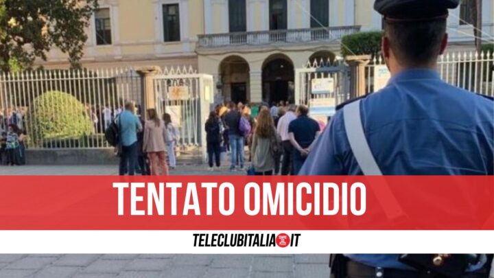 marcianise tentato omicidio fuori scuola due arrestati