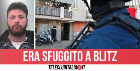 Napoli, fuga finita: boss del Rione Traiano preso in un ristorante