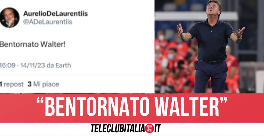 walter mazzarri nuovo allenatore napoli