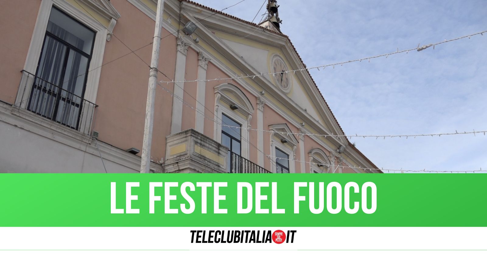 Le feste del fuoco, a Marcianise 