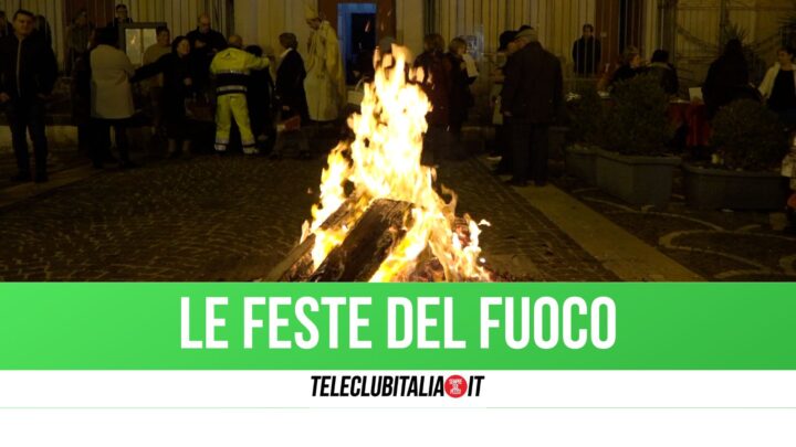 Le feste del fuoco, la Lummenera a San Nicola la Strada da il via al Natale