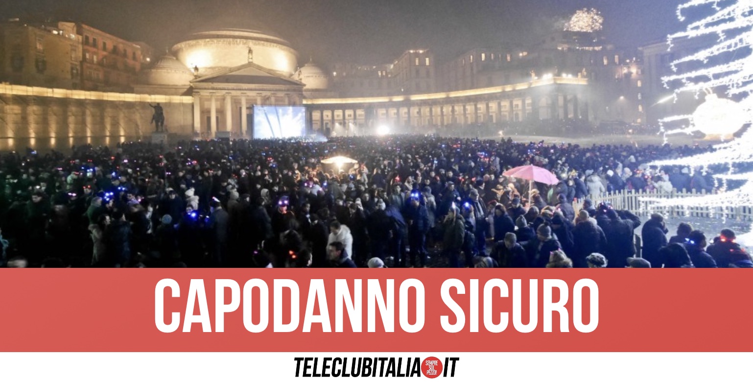 Capodanno a Napoli: oltre 500 agenti in strada, blindate zona della movida