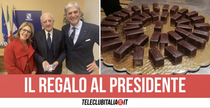 Nasce il "De Lux", il cioccolatino dedicato al governatore campano De Luca