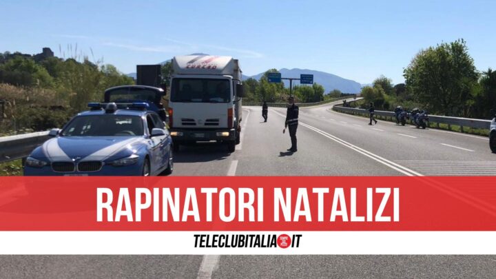 rapinatori ss7 quater domiziana arrestati