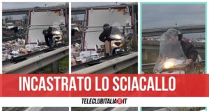 Incidente sull'Asse Mediano, sciacalli in azione: rubano parte del carico del tir