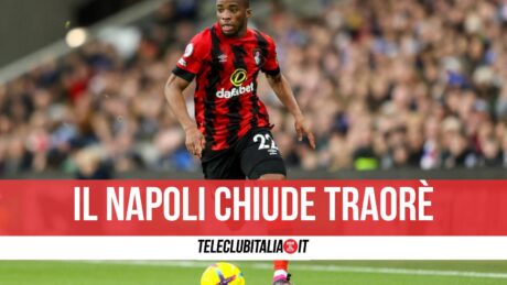 Il Napoli chiude Traore dal Bournemouth: arriva in prestito con riscatto a 25 milioni