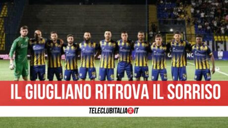 Il Giugliano ritrova il sorriso, poker al Foggia al De Cristofaro