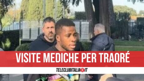 Visite mediche e firma del contratto per Traoré    