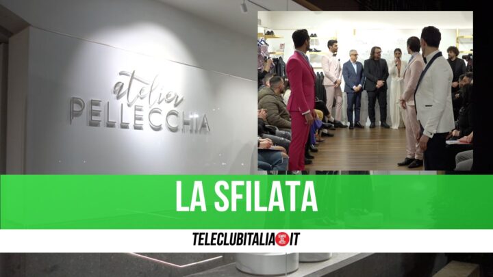 Presentata la collezione sposo 2024 all'Atelier Pellecchia