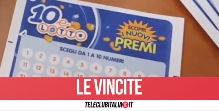 Napoli e provincia baciate dalla fortuna, vinti oltre 40mila euro al 10eLotto