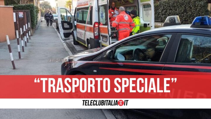 ambulanza trasporto droga marano quarto