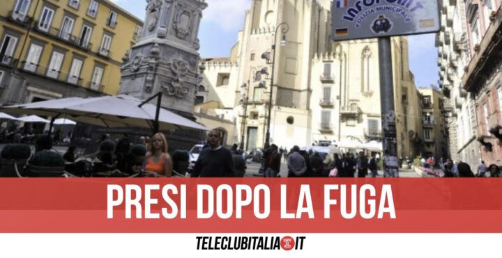 arrestati piazza san domenico napoli ladri